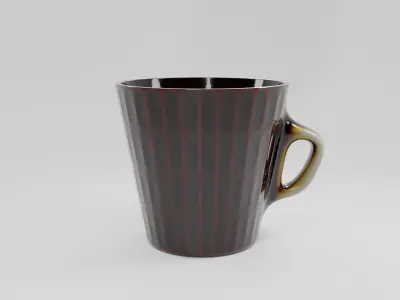 Ceramic Mug 3D Model 3D model