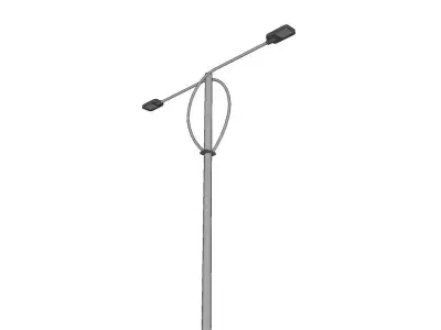 Lamp Post - Light Pole - Light Post - Street Light 23 3D model