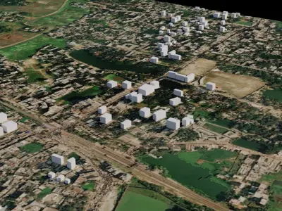 Gazipur - Bangladesh 3D model