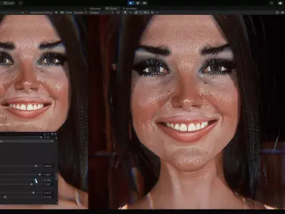 Final Skin Shader  3D model
