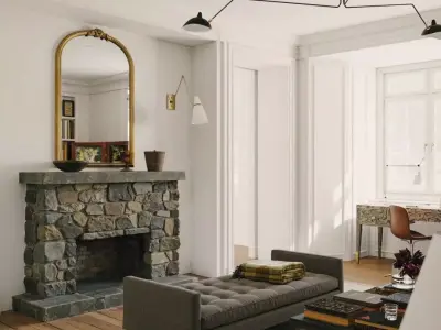 Living Room 3D model 3D model 3D model