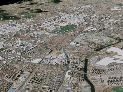 Jinan - China 3D model