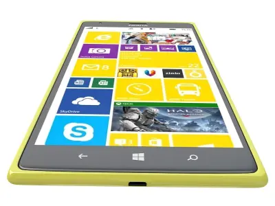 Nokia Lumia 1520 all color 3D model