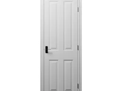 Canterbury Interior Door Set Low-poly 3D model