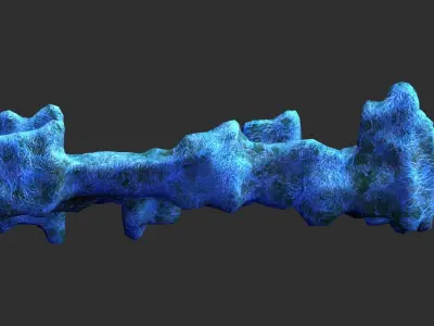 Stone Bridge - Energy Low-poly 3D model