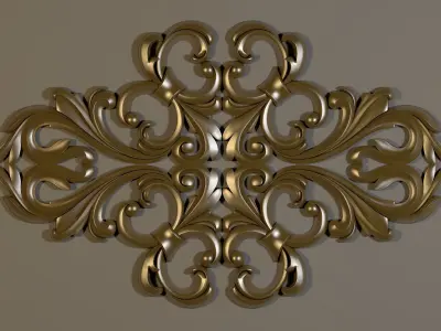 dekor ornament 3D model 106