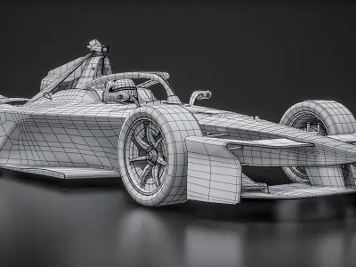  Nissan Formula E 2026 Season 12 Gen3 Race Car 