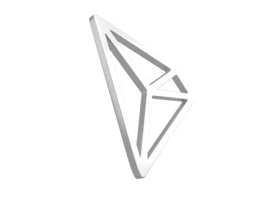 TRON Coin V2 005 Low-poly 3D model