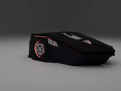 Mouse Free low-poly 3D model