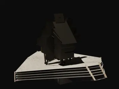 James Webb Space Telescope 3D model