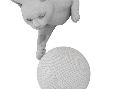 Wall lamp karman Mao 3D model