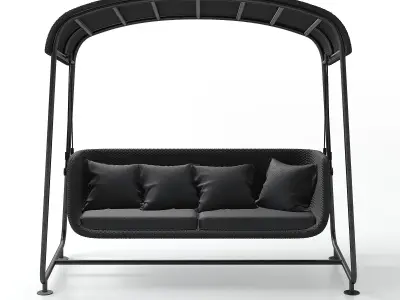 Garden Swing 3D model