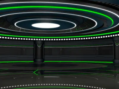 Sci Fi Room  3D model