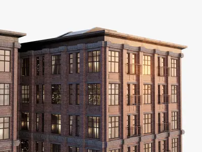 NYC buildings model 3D model