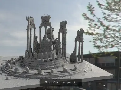 Delphi prophecy model collection 3D Model Pack