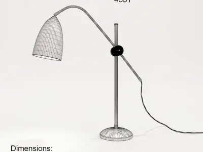 ASTRO JOEL GRANDE TABLE 4551 3D model