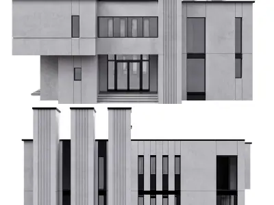 MODERN HOUSE NO8 A 3D model