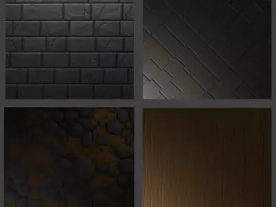 Stylized Dungeon Textures Texture