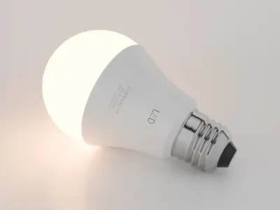 Light bulbs LED Light Bulb 3D model