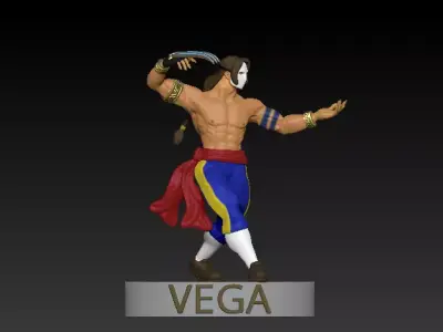 VEGA FROM STREET FIGHTER 3D print model