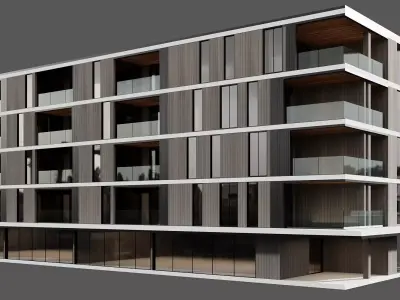RESIDENTIAL BUILDING NO76 A 3D model