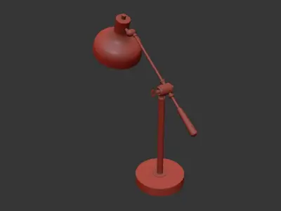 Movable Table Lamp 3D model
