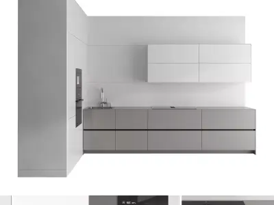 Kitchen set 05 3D model