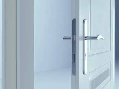 White Door 25 3D model