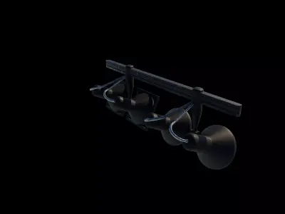 LED Track Lights 3D model