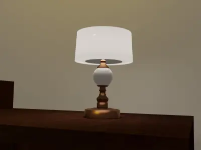 Cool lamp 3D model
