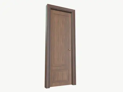 Wood Door 3D model