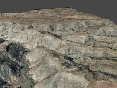 Conyons of the Ancients in Colorado 3D model