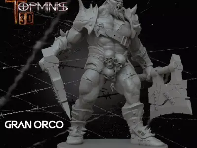 ORC FOR ROLE PLAYING GAMES 3D print model