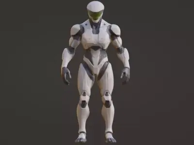 Armor suit 3D model