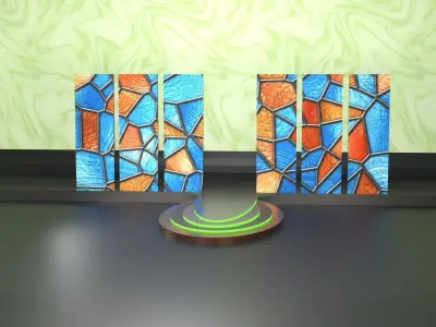 Stage 05 for Blender and CLO 3D 3D model