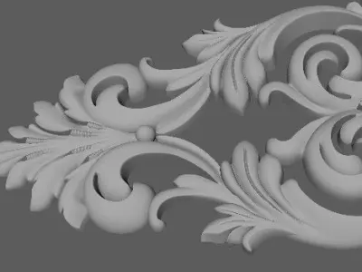 Decor for furniture 3D model 53