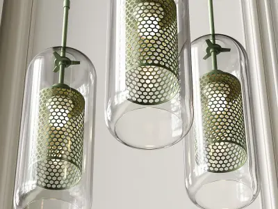 Lampatron Catch Trio Matcha 3D model