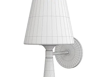 Ramsey  1 Light Wall Mount Low-poly 3D model
