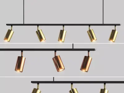 Lino Modern Deisng Pendant 3D model