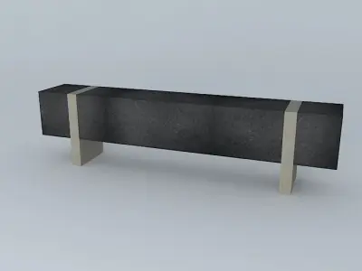 Block Console 1 3D model