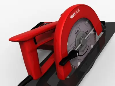 Hilti WSC 167 Circular Saw 3D model