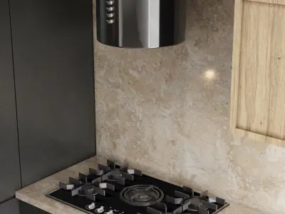 Kitchen 029 3D model