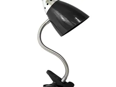 Zainab Clip On Lamp - Colour 3D model