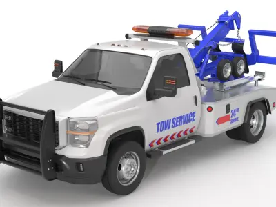  Generic Tow Truck 01 