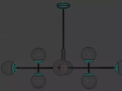 Pendant Chandelier 3D model purchase