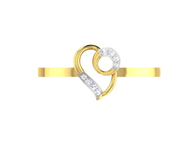 Women Ring Render 3dm STL OBJ FBX Details 3D print model 12