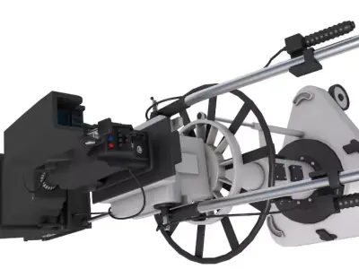 TV Studio Camera Generic 3D model