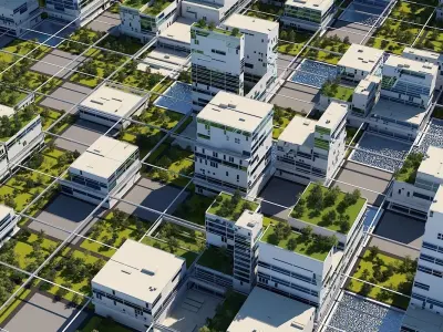 Future City A 2 3D model