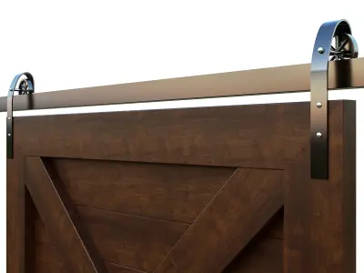 Barn Door 3D model buy