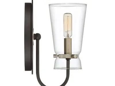 Vidaurri Light Western Bronze Armed Sconce 3D model